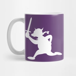 Running Viking (white) Mug